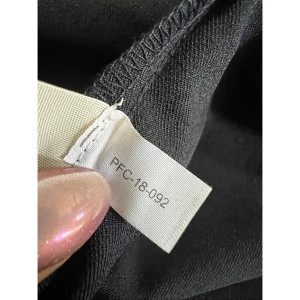 MM LaFleur Black Sheath Dress 12 Sleeveless Career Minimalist Stretch Midi - Image 7