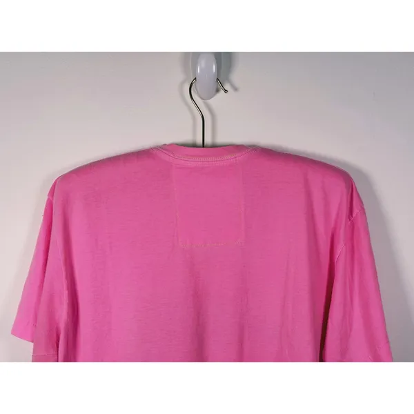 Aviator Nation Womens Venice Surfer Graphic Tee Size L Pink Raw Hem Indie Casual - Image 6