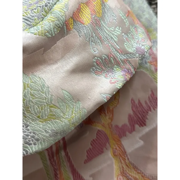 Anthropologie Maeve Strapless Bow Mini Dress Pastel Cutout‎ Tree Floral NWT 10 - Image 10