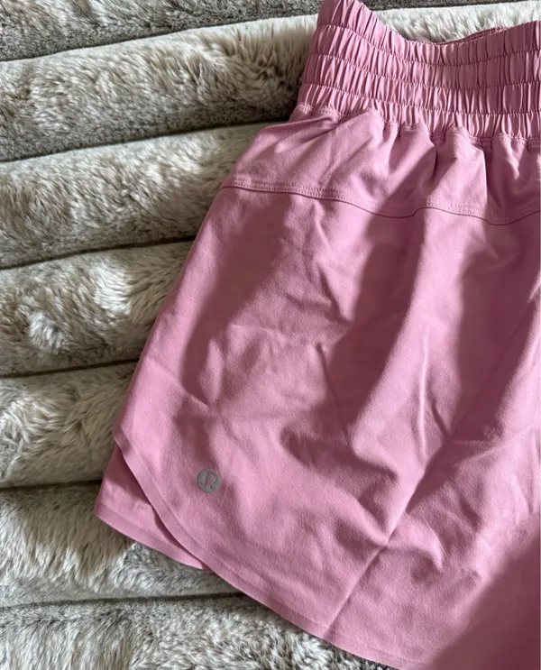 lululemon athletica Pink Layered Athletic Shorts - Image 4