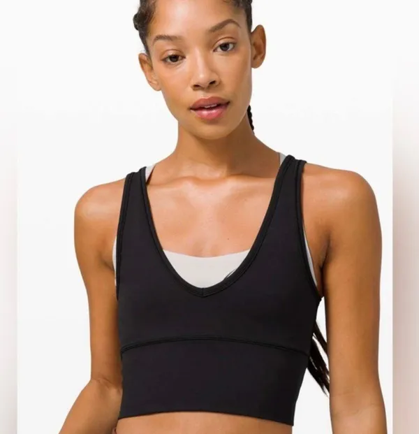 Lululemon Power Pivot Ribbed Tank - Black - Image 2