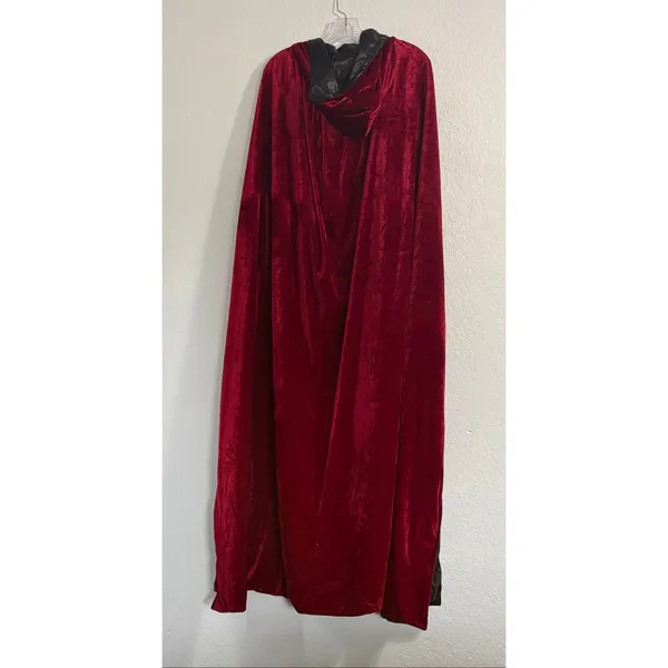 Elegant Velvet Cape Cloak Fair Gothic And Formal Evening Renaissance one size - Image 4