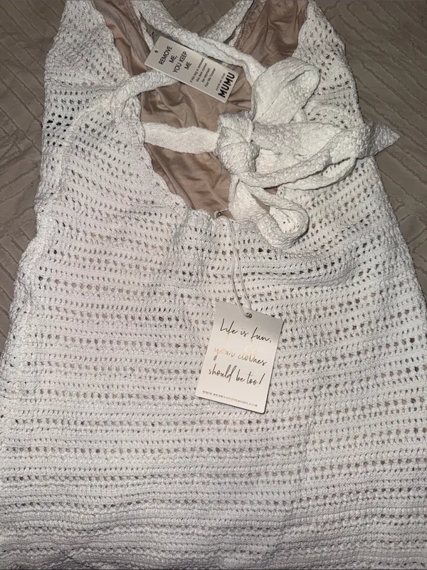 Show me your mumu hideaway halter mini dress - Image 3