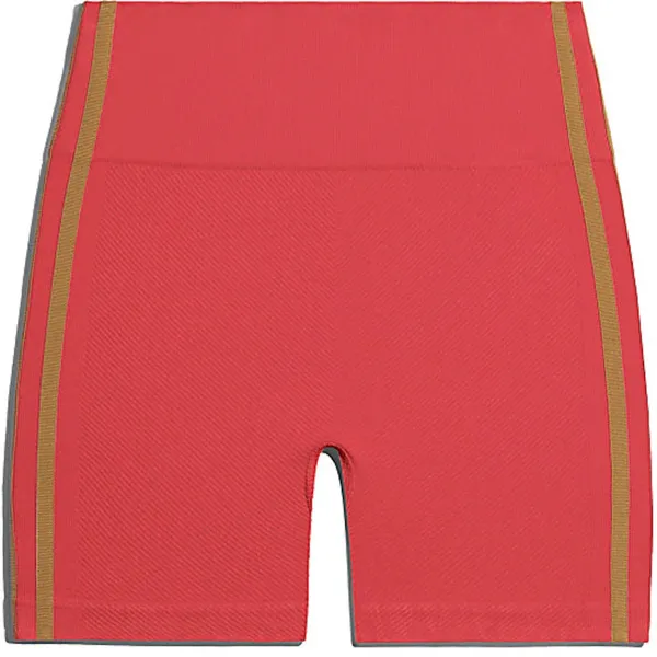 Adidas IVY PARK High Waist Bike Short in Real Coral - Image 10