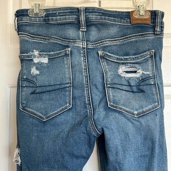 American Eagle Distressed Jeggings - Image 4
