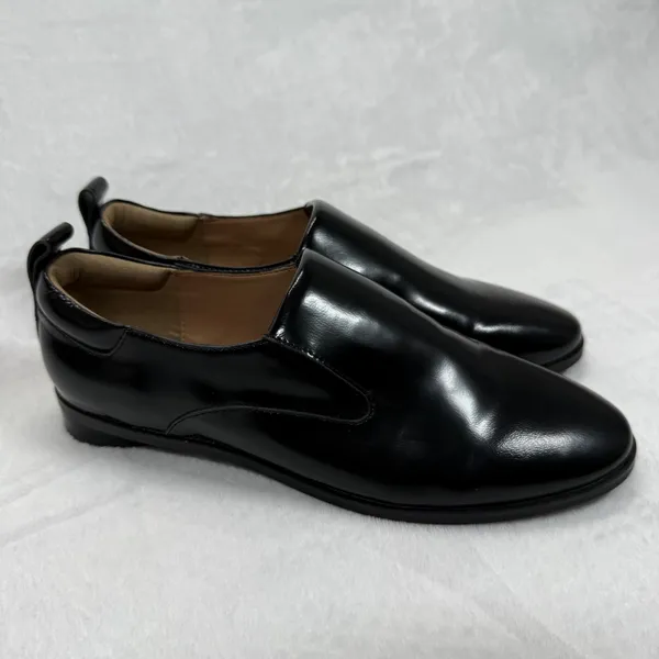 Aerosoles Sutton Leather Loafer Dress Shoes Slip On Comfort Black Size 7M‎ - Image 4