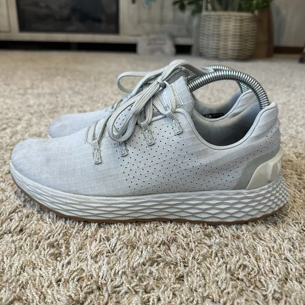 NoBull Gray Gum Ripstop Runners‎ Sneakers Shoes Womens Size 8.5 Trainers - Image 3