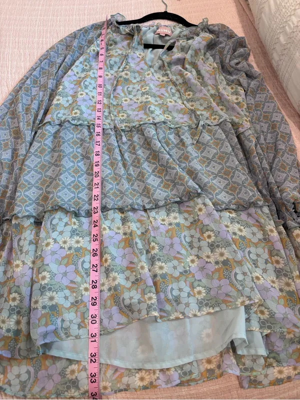 Show Me Your Mumu Birdie Mini Dress in Primrose Print size Small - Image 10