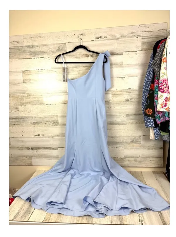 Revelry Rowan periwinkle crepe dress NWT - Image 3