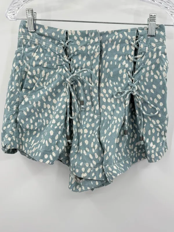 Free People Bennett Cloud Combo Short and Top Co-ord Set Blue Size 4/8 - Image 5