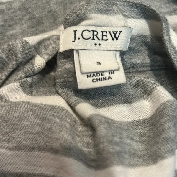 J. CREW gray and white cardigan - Image 3