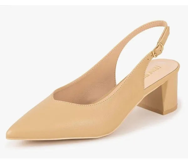 Frank Mully Women's Slingback Heels Pointed Toe Closed Toe Dressy Shoes size 9 - Image 2