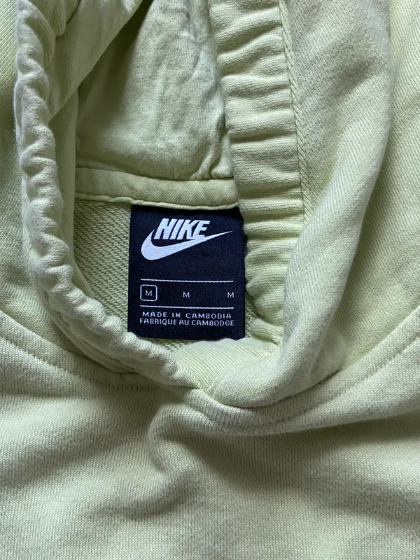 Nike Neon Yellow Women’s Hoodie - Image 3
