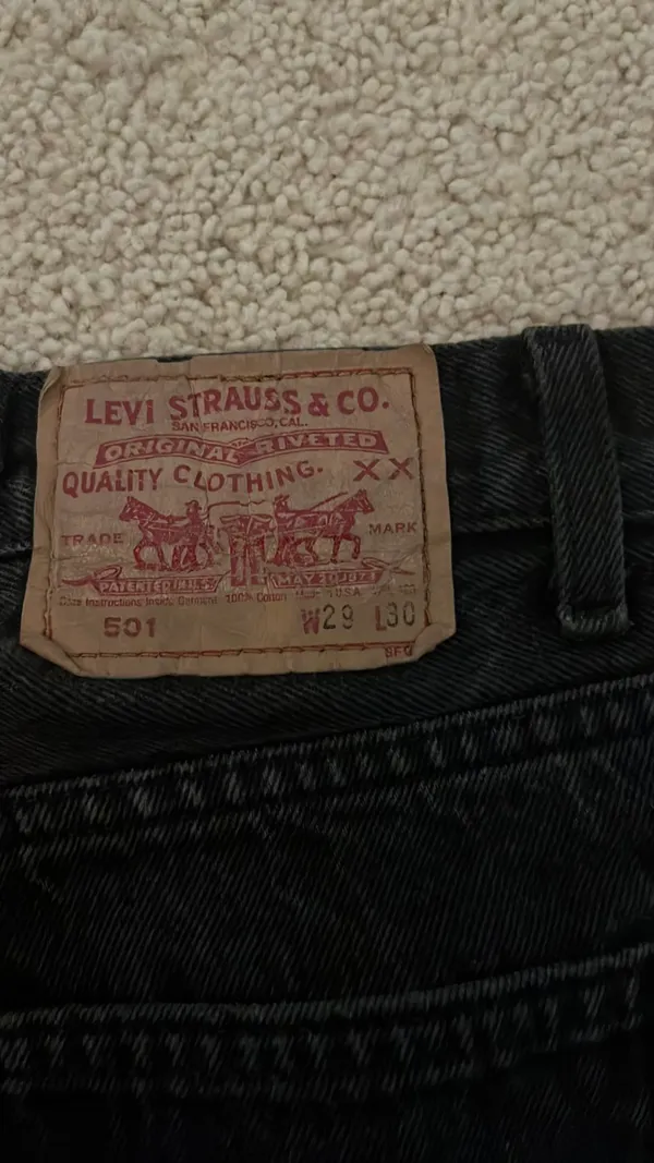 Vintage 1990s Levi’s 501 Jeans - Image 3