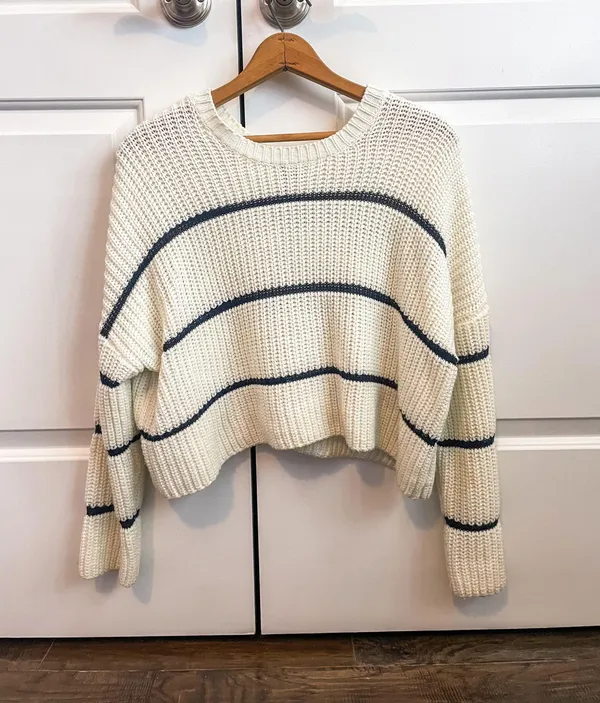 Moon & Madison Striped Sweater - Image 4
