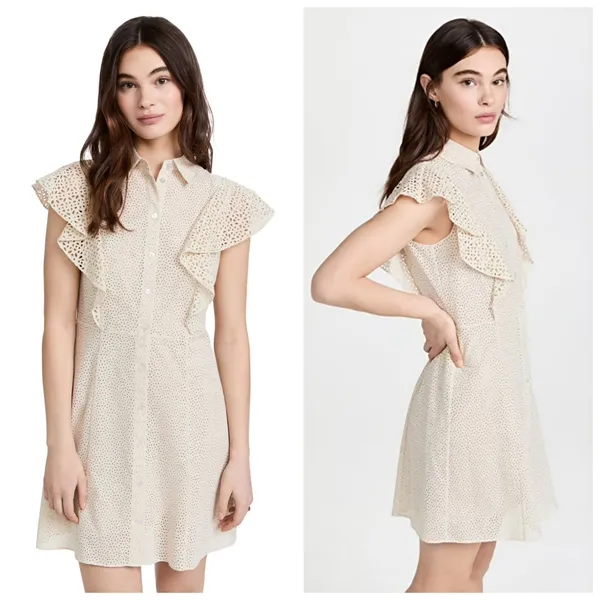 Theory Nova Cream dress - Image 4