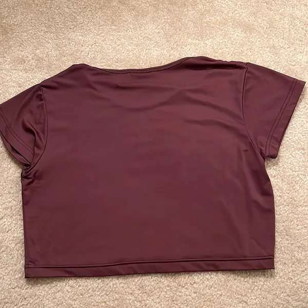 Vintage Boutique Europa brown crop top Size medium - Image 6