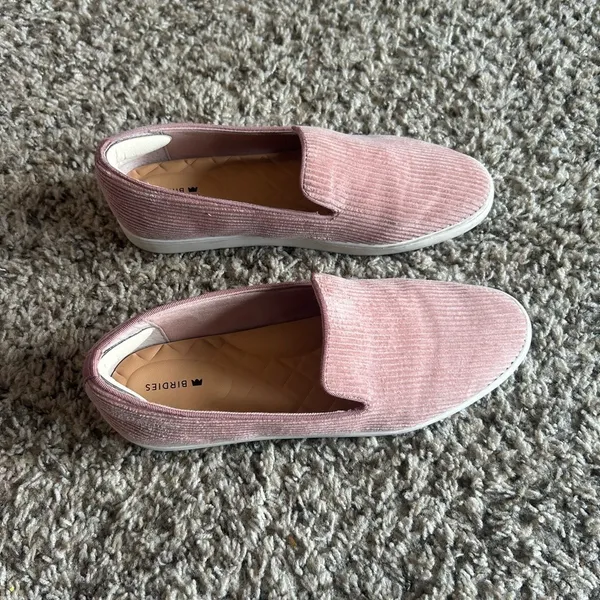 Birdies The Swift Corduroy Slip On Sneakers Women’s Size 9.5 Carnation P… - Image 5