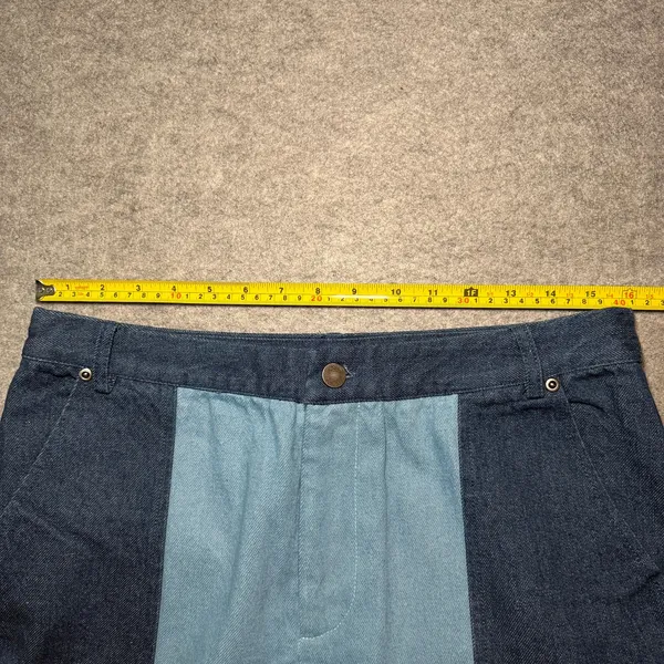 Strut & Bolt Women's Denim Jeans, Light & Dark Blue, Size L - Image 6