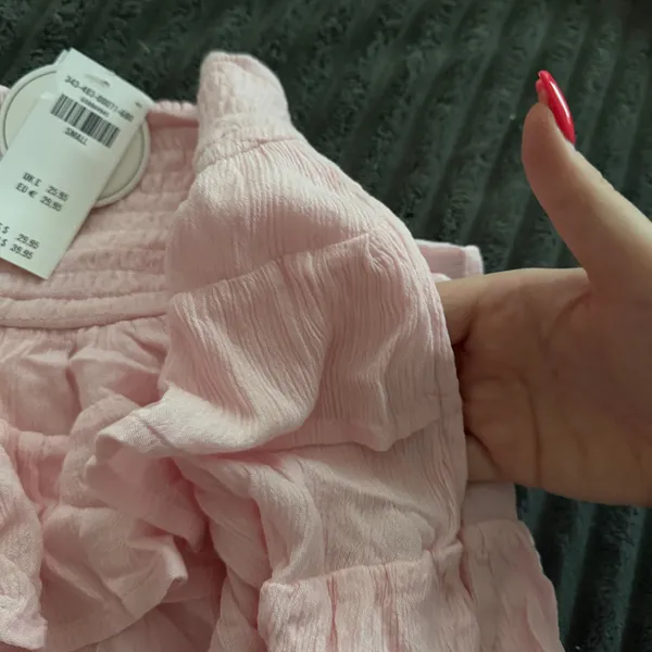 Hollister Pink Ultra High Rise Mini Skirt - Image 6