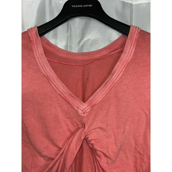 FP Movement Two Way Convertible T Shirt. Distressed Red - Image 4