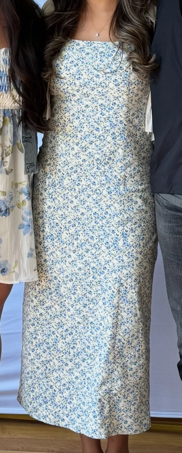 Abercrombie Midi Dress Column Squareneck - Image 2
