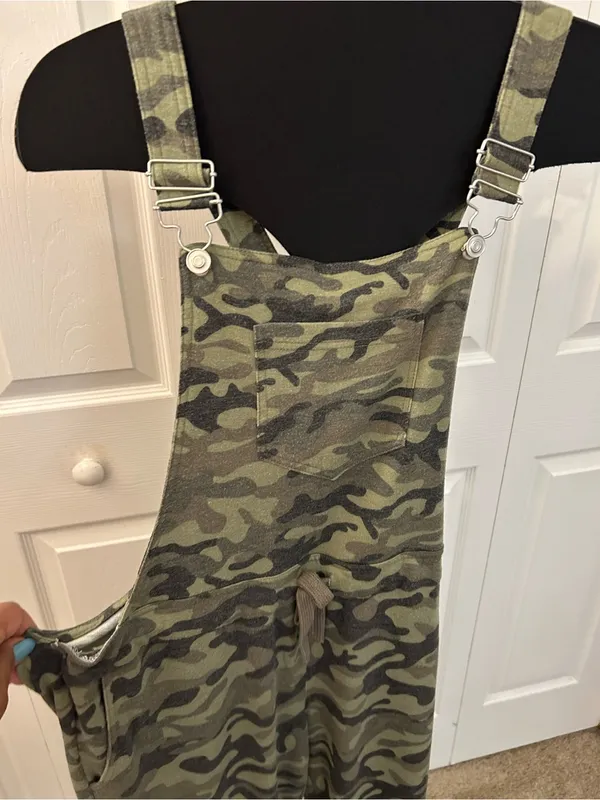 Jolie & Joy Soft Camo overalls! Comfy like pajamas - Image 2