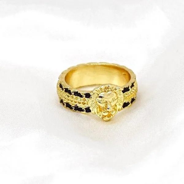 Gold Lion Ring - Image 6