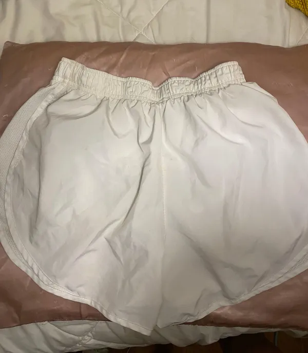 Nike White Dri-Fit Shorts - Image 3