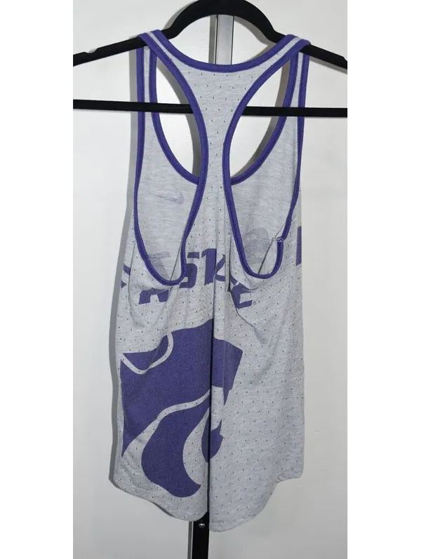 Nike K-State Athletic Cut Dri-FIT Racerback Tank Top Size Small Streetwear - Image 3