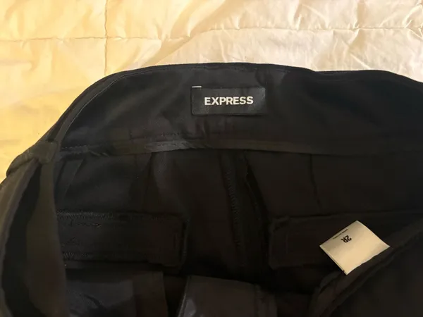 Black buckle express work pants - Image 4