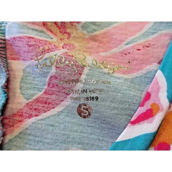 Lilly Pulitzer Dress Tab Sleeves Size Small - Image 5
