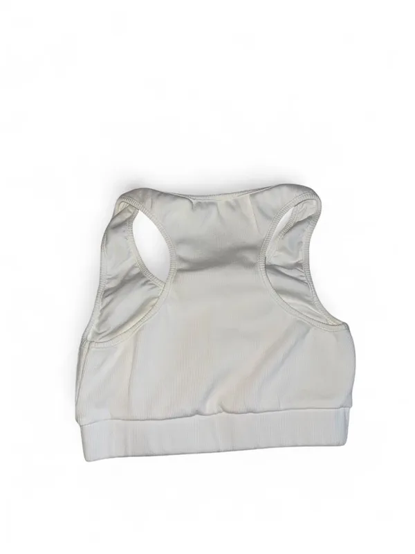 Showpo Sunday Society Club White Ribbed Lounge Set - Image 7