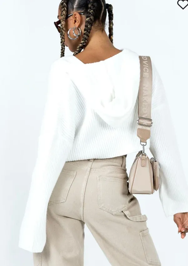 Princess Polly Benson Cropped Sweater - Image 3