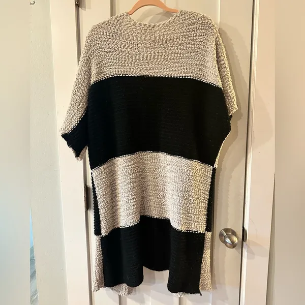 Super soft‎ short sleeve cardigan Black Size undefined - Image 2