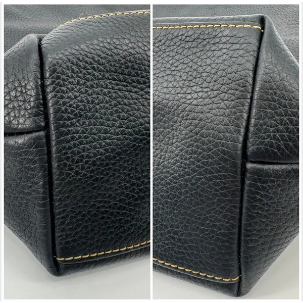 Dooney & Bourke Dillen Pocket Sac Shoulder Bag Black British Tan - Image 8