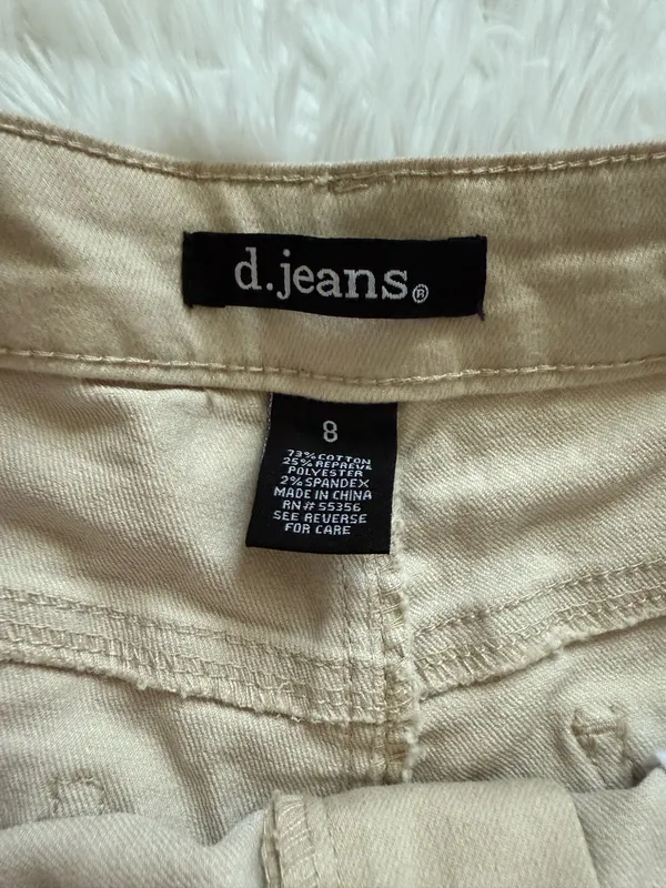 Wide leg tan pants Size 8 - Image 4