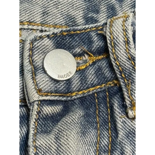 Urbanic Graphic Graffiti Jeans Women’s S Y2K Distressed Ripped Streetwear Grunge - Image 6