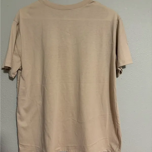 Women’s Sanrio Hello Kitty Tan Short Sleeve Tee - Image 2