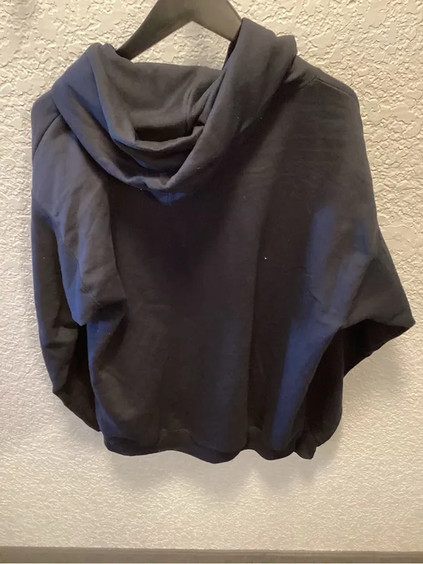 Hanes Black Hoodie with EcoSmart Label - Image 4