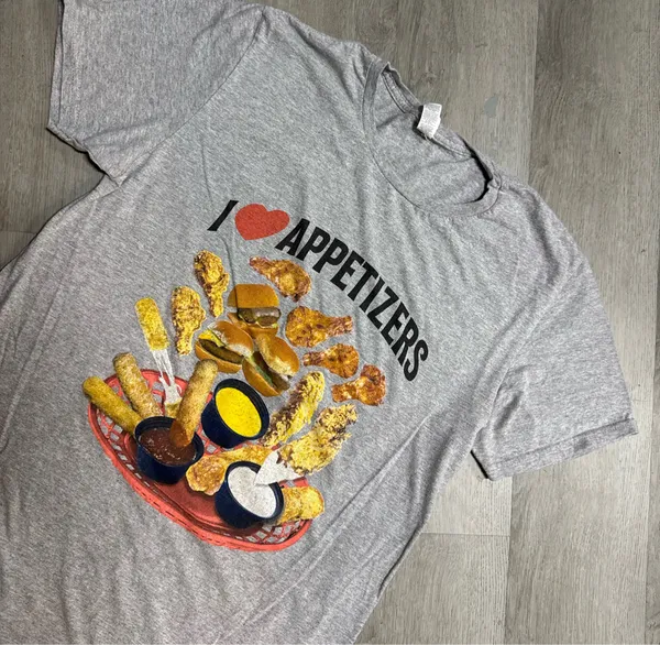 Fruit of the loom appetizer tee shirt - Image 2