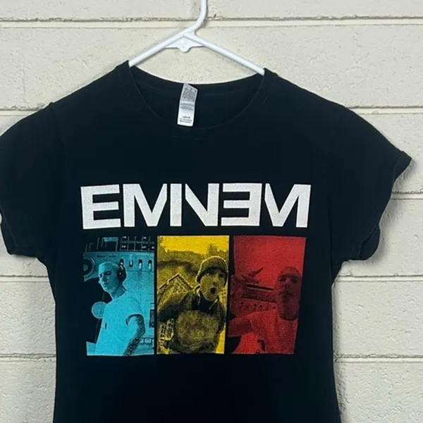 Eminem Black Band Tee size M Size M - Image 6