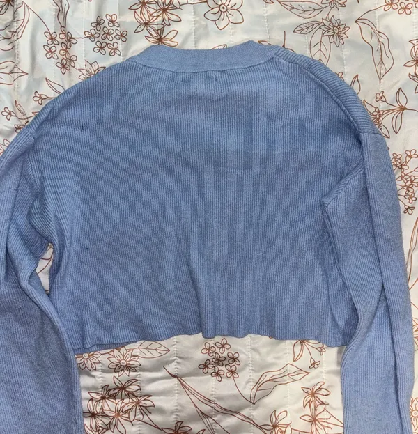 PacSun Cropped Sweater LA Hearts - Image 3