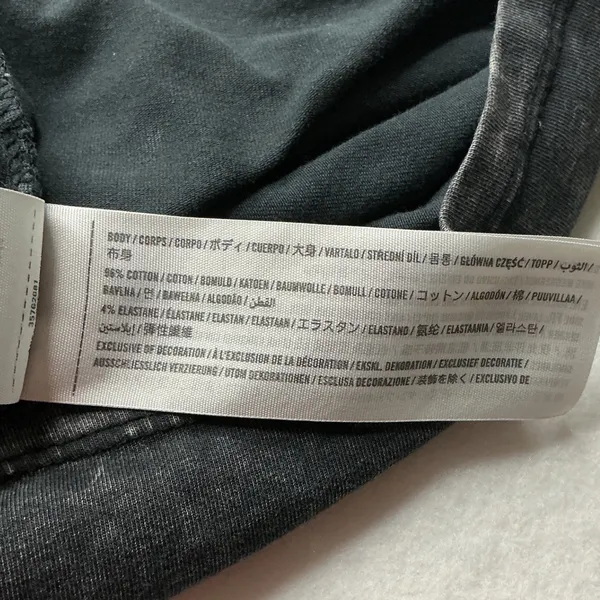 Hollister Los Angeles California Rally Week Graphic T-Shirt Gray Acid Wash M - Image 6