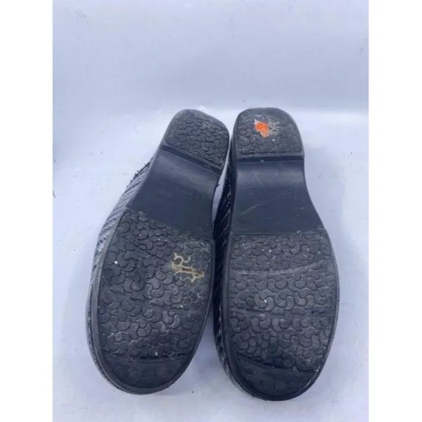 Dansko Black Silver Mulesslides Size Eu - Image 8