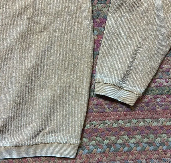 Charles River Apparel THANKFUL BROWN RIBBED PULLOVER SWEATSHIRT - Image 3