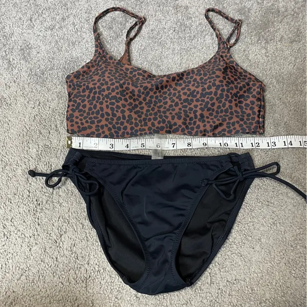 Victoria’s Secret bikini bottom Small Old Navy Scoop Neck Bikini‎ top size M - Image 11
