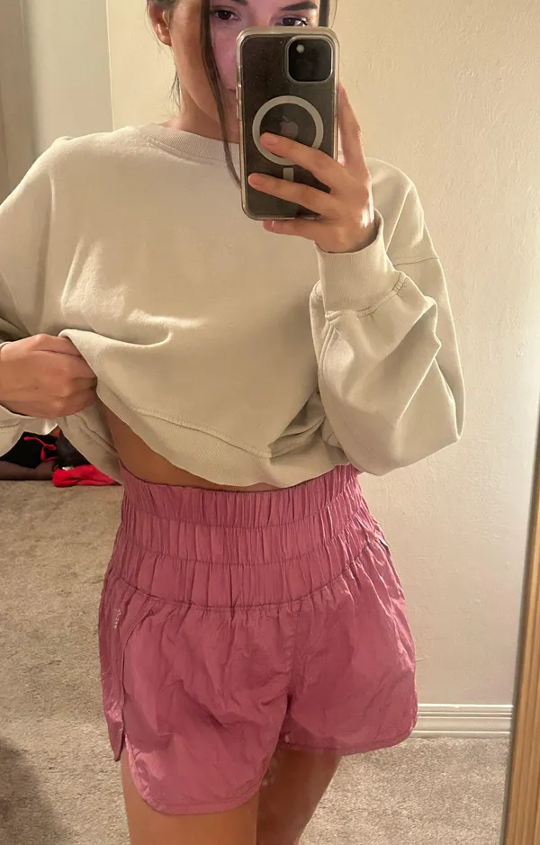 Free People Pink Shorts - Image 5