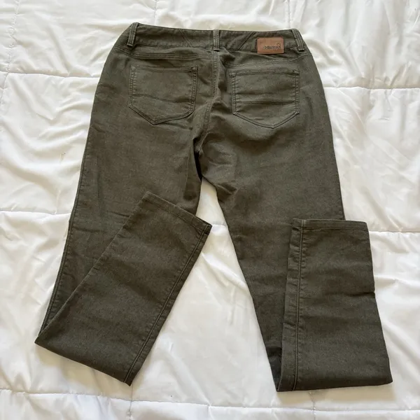Marmot Mid Rise Skinny Jeans‎ Green Womens 6 Outdoor Hiking Causal Quiet Luxury - Image 11