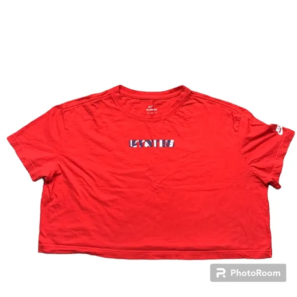 NIKE USA Women’s Soccer “States” Oversized Boxy Crop Top Size XL - Image 2